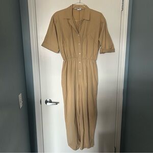 Alicia Tan Vintage Rockabilly Utility Style Button-Up Jumper